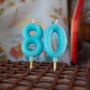 Картинки з ювілеєм 80 років чоловікові: вітальні листівки та тексти